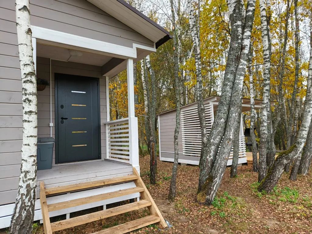 Дом с баней в национальном парке Угра