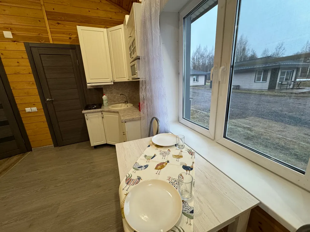 Дом на берегу озера в Карелии