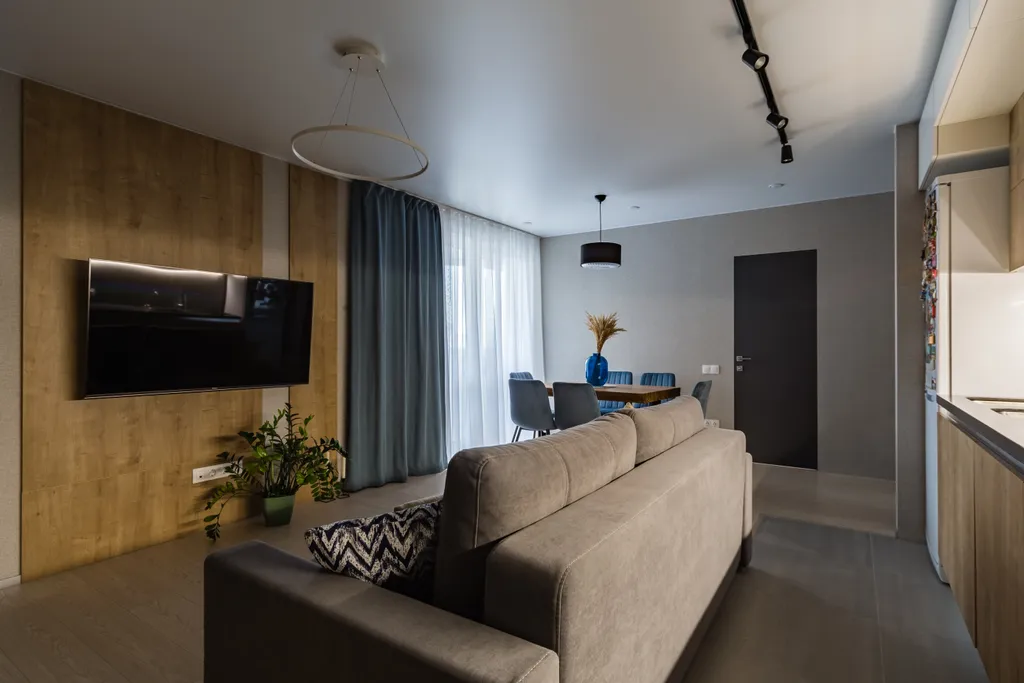 Просторная квартира с двумя спальнями в центре