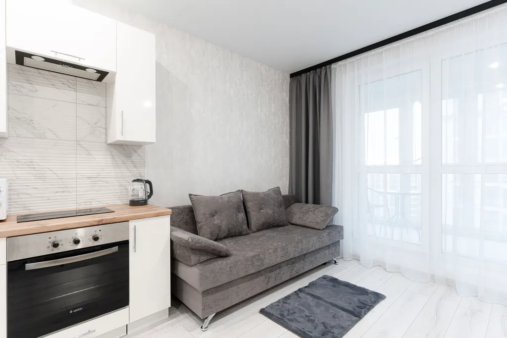 Апартаменты с видом на город в районе Минск мир