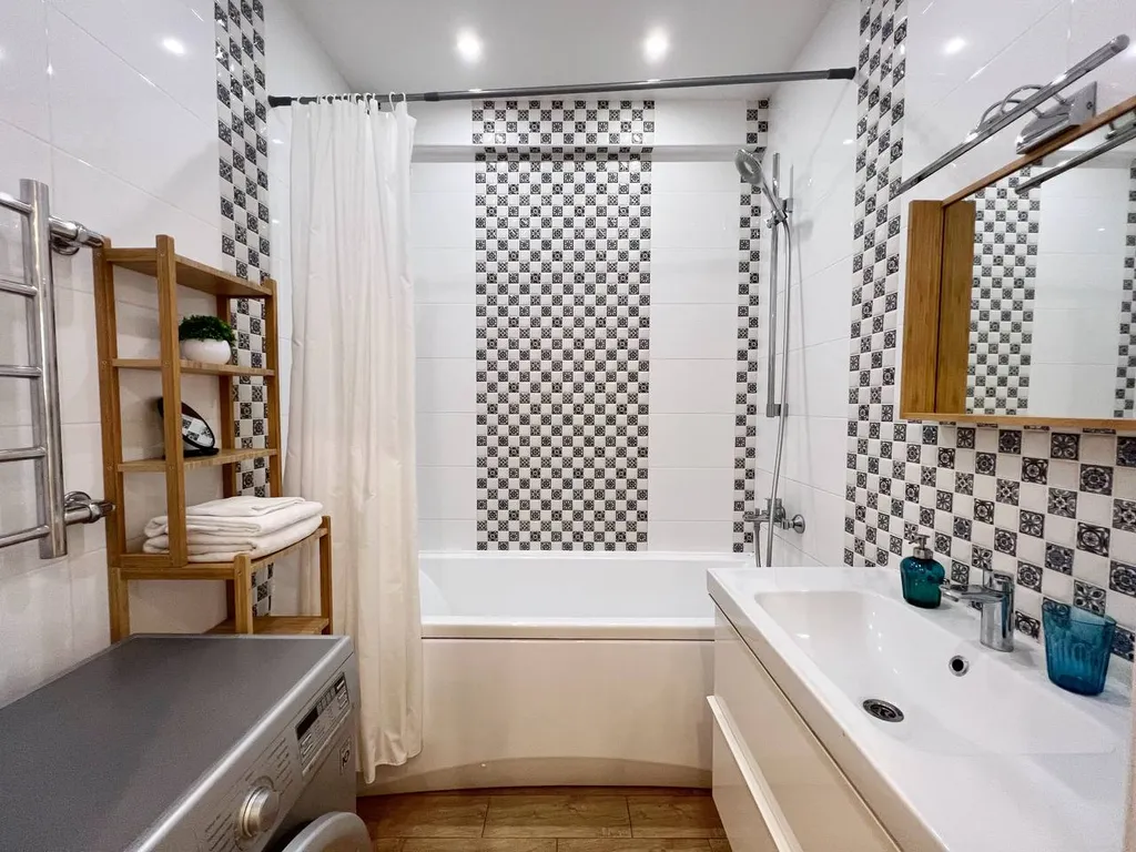 Стильные 2-комнатные апартаменты в новом доме в центре города с шикарным видом