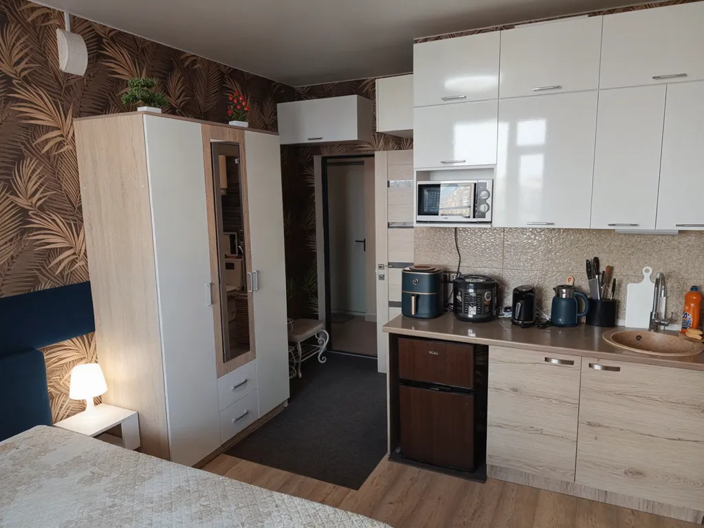 Квартира Квартира Апартамент с видом на море в парке Победы города Севастополя — Севастополь