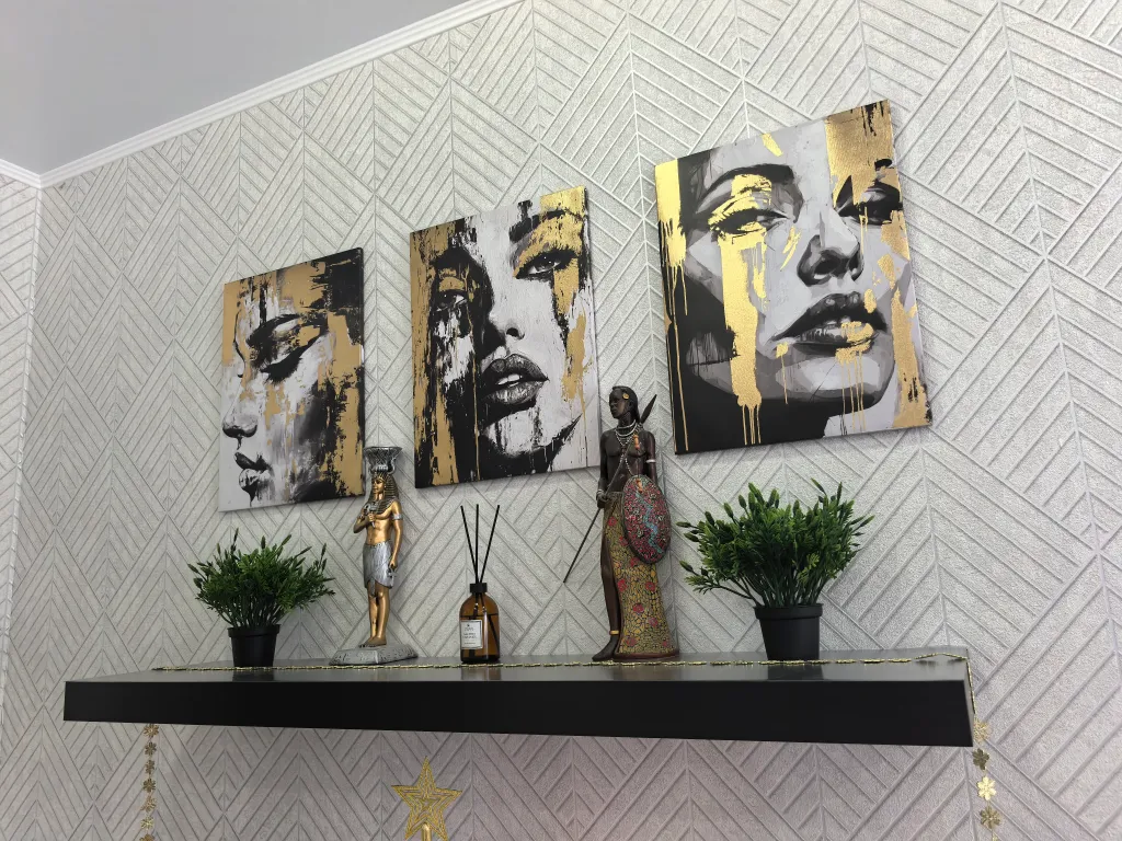 Современная квартира в центре класса люкс с видом на город