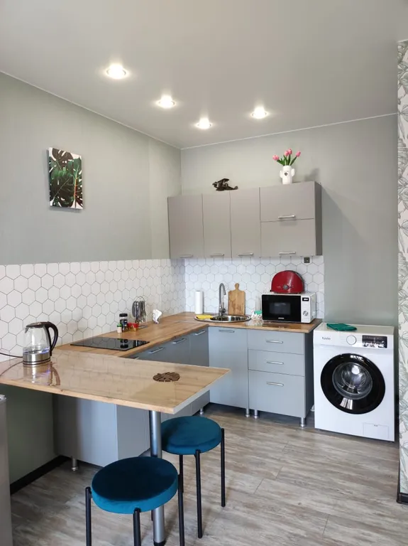 Квартира Квартира Уютная евродвушка в ЖК самолёт — Краснодар