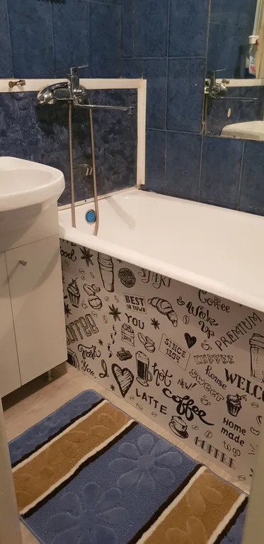 Уютная и тёплая однокомнатная квартира с видом на горы