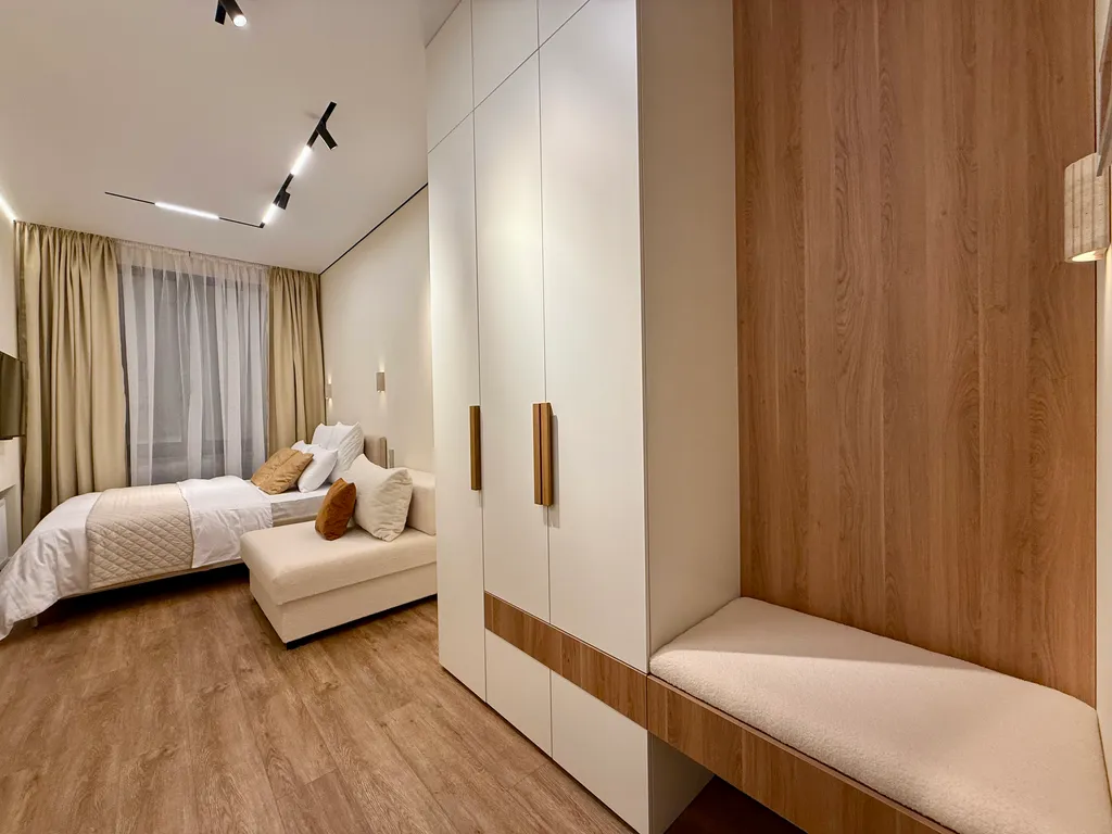 Квартира посуточно в Казани — Japandi Premium Apart, умный дом