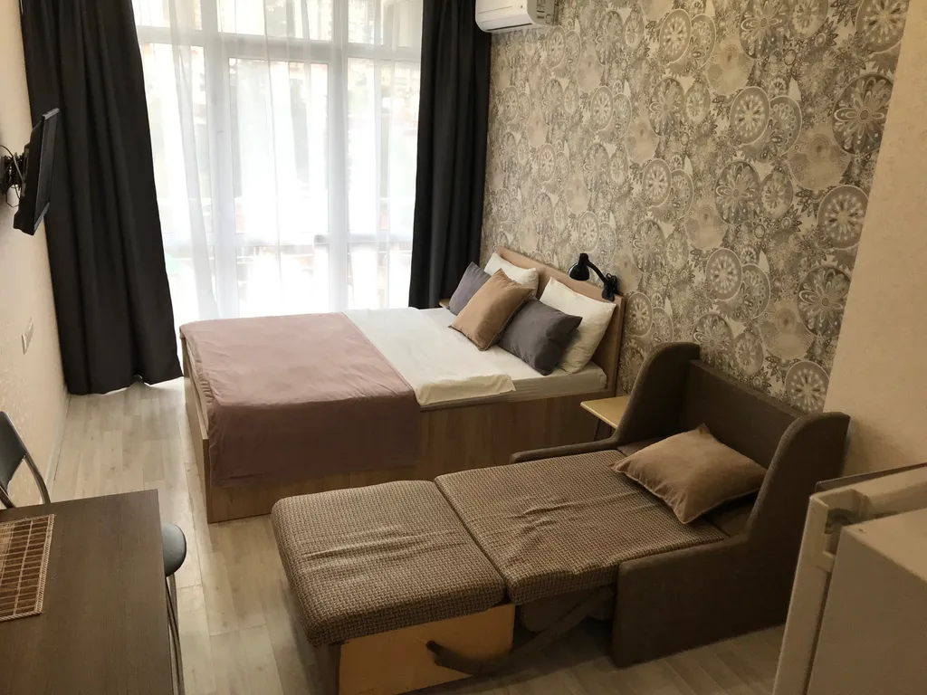 Квартира Квартира Студия с балконом и шикарным видом на горы — Адлер