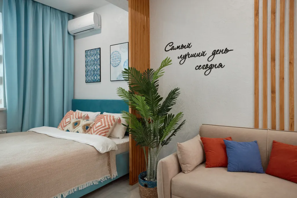 Уютная квартира "СкандиХоум" с видом на горы в ЖК Солнечный Дагомыс