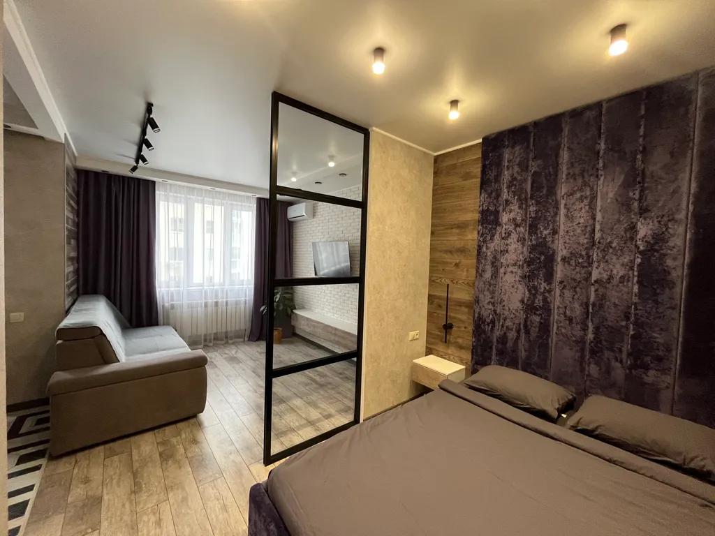 Уютная, современная квартира с видом на Волгу