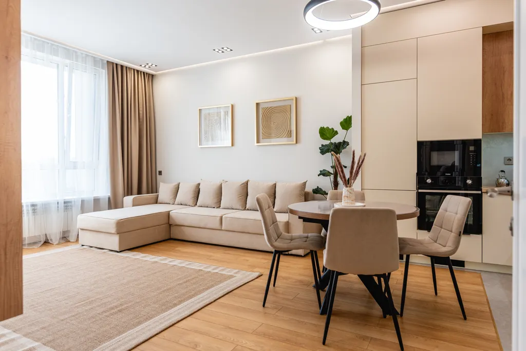 Квартира в ЖК Аль-Фараби с видом на горы — аренда посуточно в Алматы