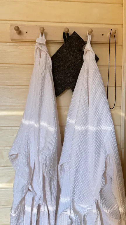 Уютный домик с баней на дровах и чаном