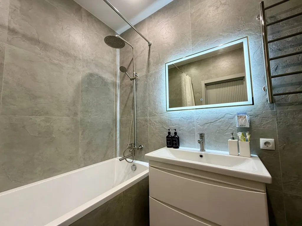 Двухкомнатная квартира для 6 гостей рядом с аквапарком