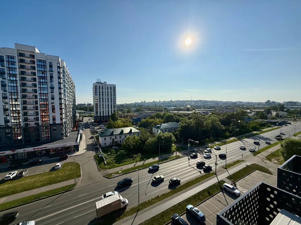Новая квартира с потрясающим видом из окна на город