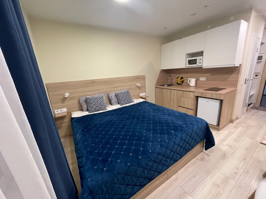 Квартира Квартира Уютная студия на Чёрной речке — Санкт-Петербург