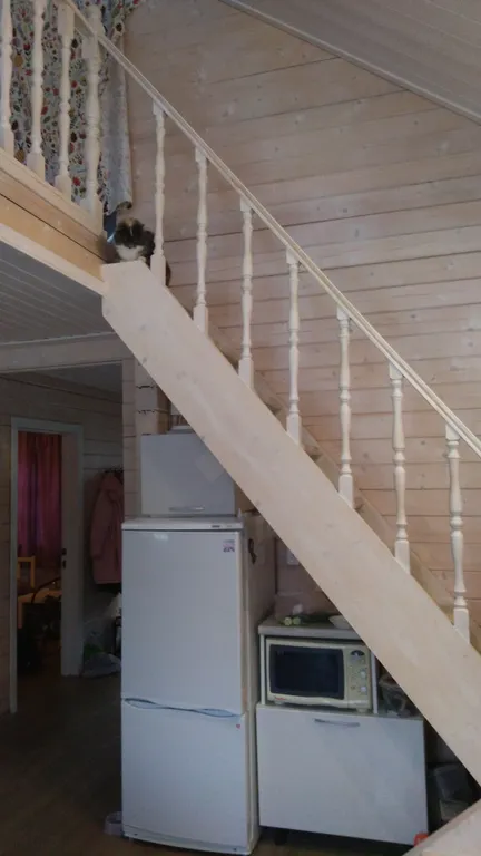 Дом с баней на Сямозере с огороженной территорией