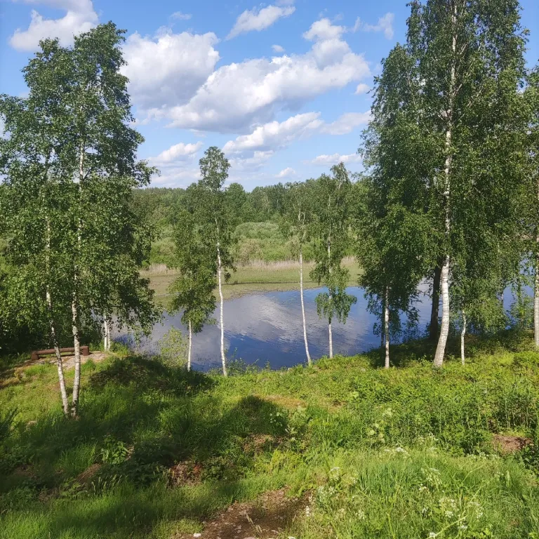 Дом на скале с видом на озеро