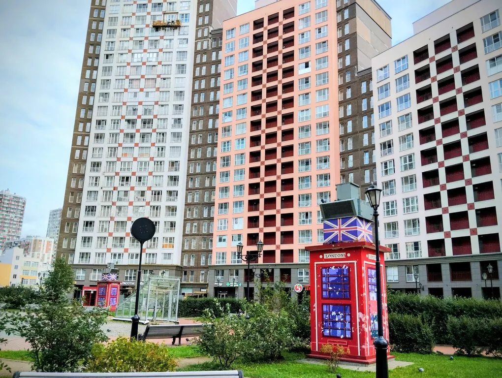 Квартира Квартира Прекрасная тихая студия — Санкт-Петербург