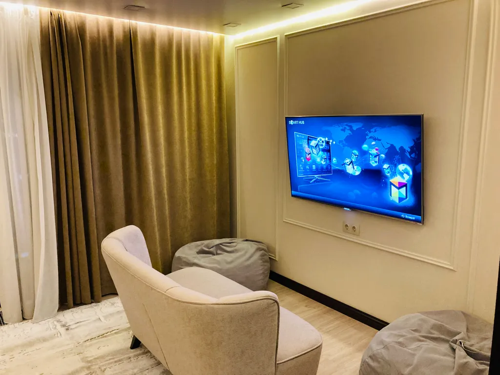 Апартаменты на уровне облаков с панорамным видом на город