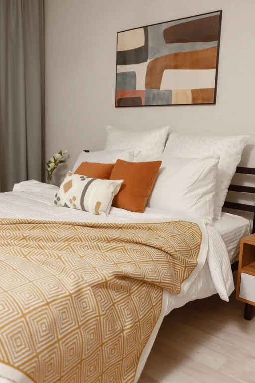 Просторная двушка в новостройке со стильным ремонтом