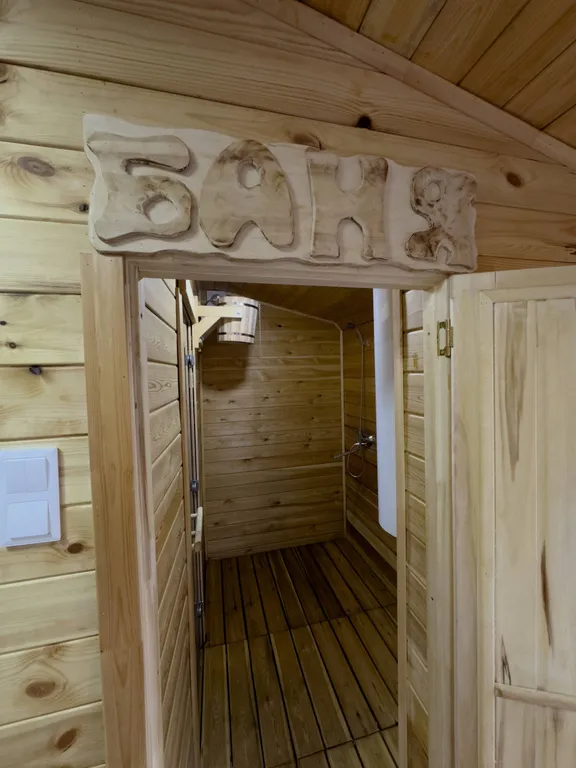 Коттедж Дом Barn House Loft с террасой и баней — Верховское