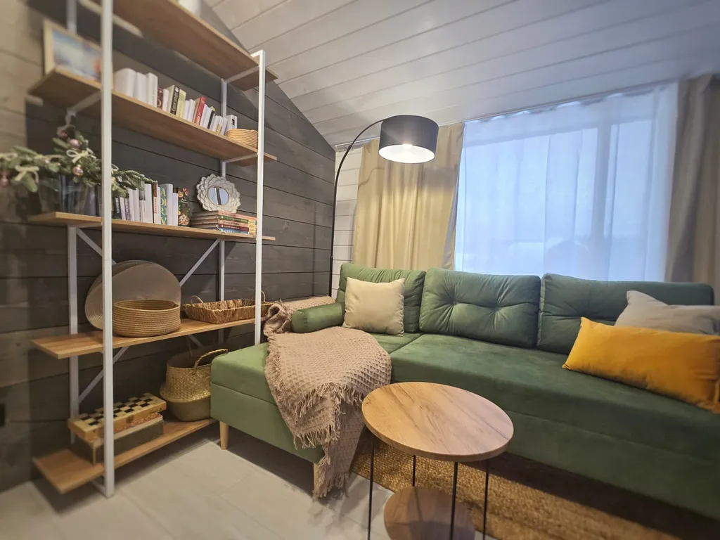 Коттедж Дом с двумя спальнями и сауной в еловом лесу — Шадрино