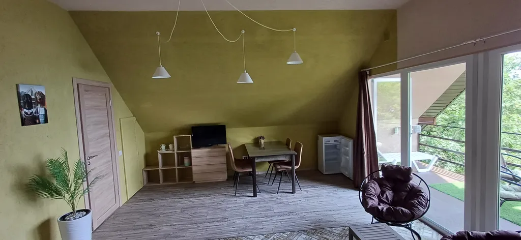 Комната Панорама в доме Остановка Море с видом на море и лес