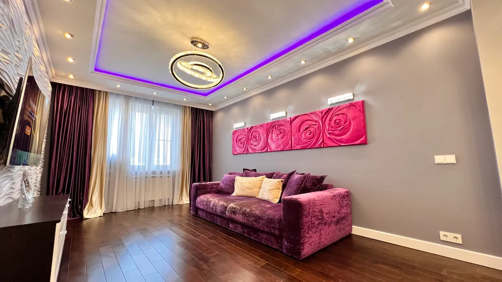 Квартира Шикарная квартира, рядом центр, метро Коломенская Остров Мечты. — Москва