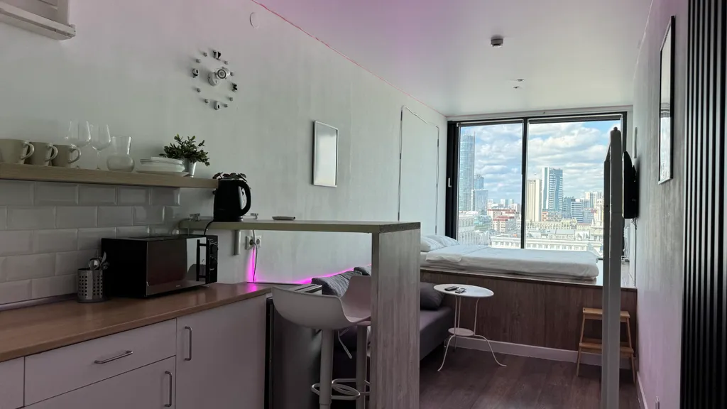 Апартаменты Pink neonlight