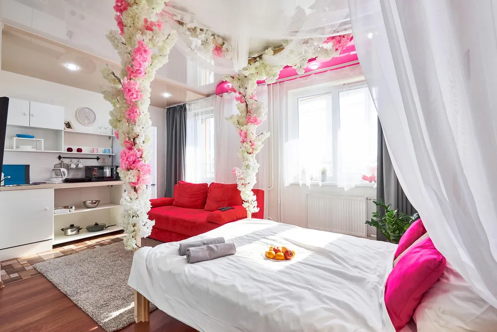 Квартира-студия love story рядом с ЖД вокзалом