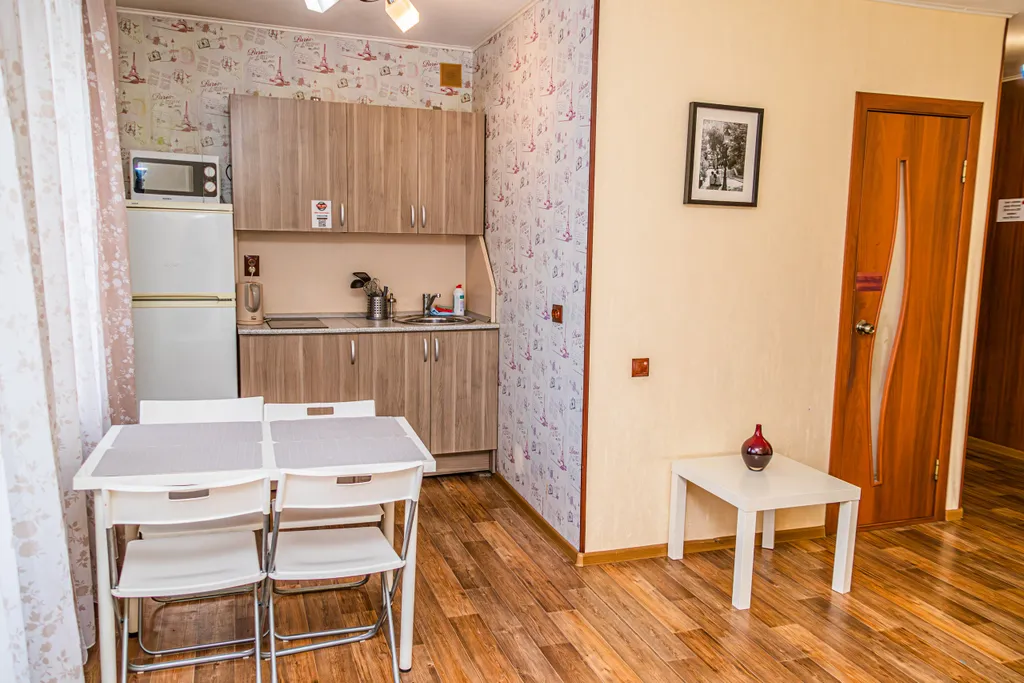 Квартира-студия в пастельных тонах на ЗАГСе