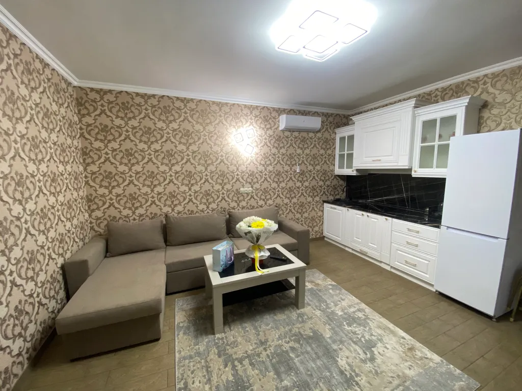 Шикарная квартира с видом на море, есть все, для отдыха с семьей