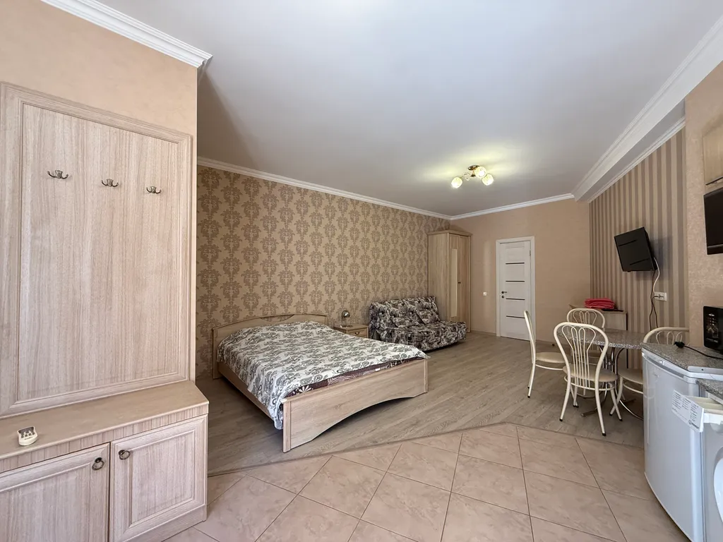 Квартира Студия с балконом зоной барбекю у моря — аренда посуточно в Отрадное