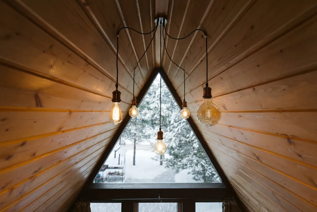 Домик A-Frame без купели 45m2