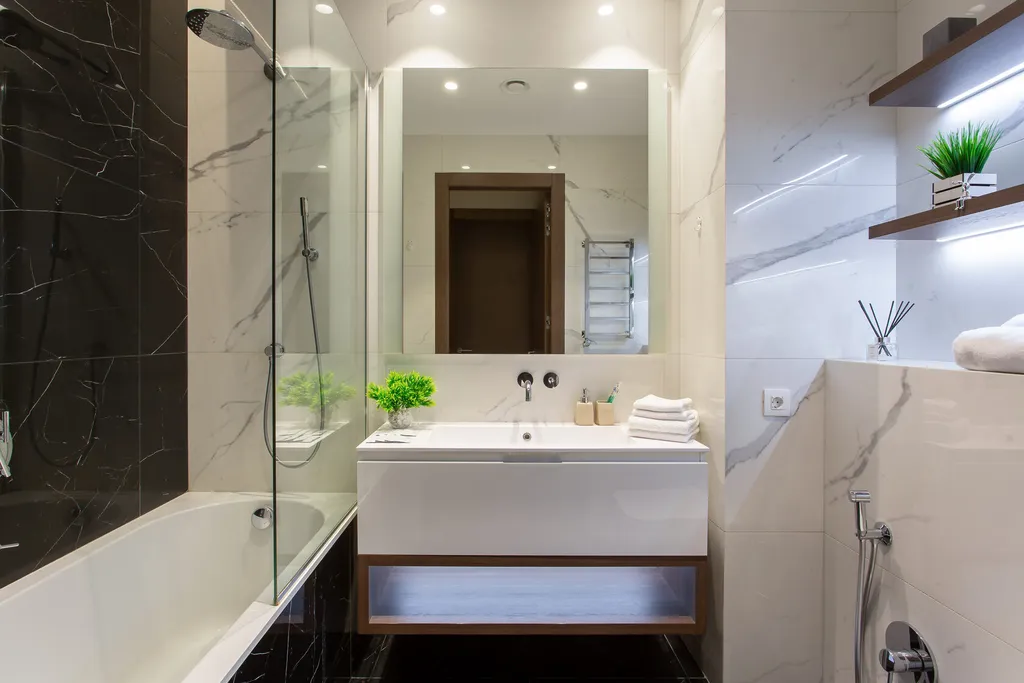 62 этаж, вид на Башни, Лужники, Парк победы