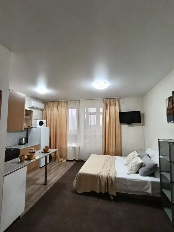 Квартира Квартира Студия на 2 береговой с видом на море — Анапа