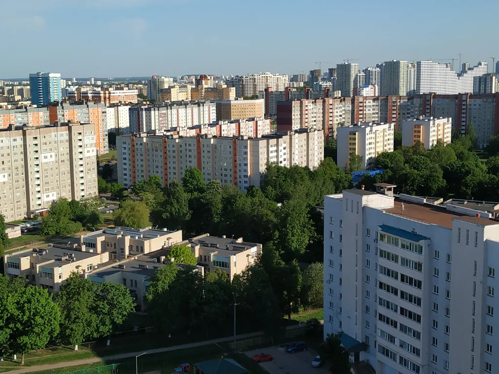 Квартира Большая 2-комнатная с шикарным видом около Вокзала — Минск