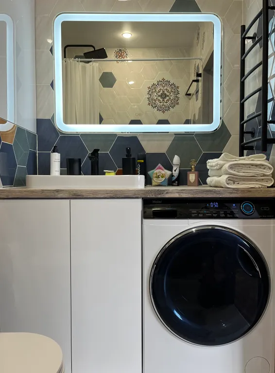 Яркий лофт центр, панорамный вид