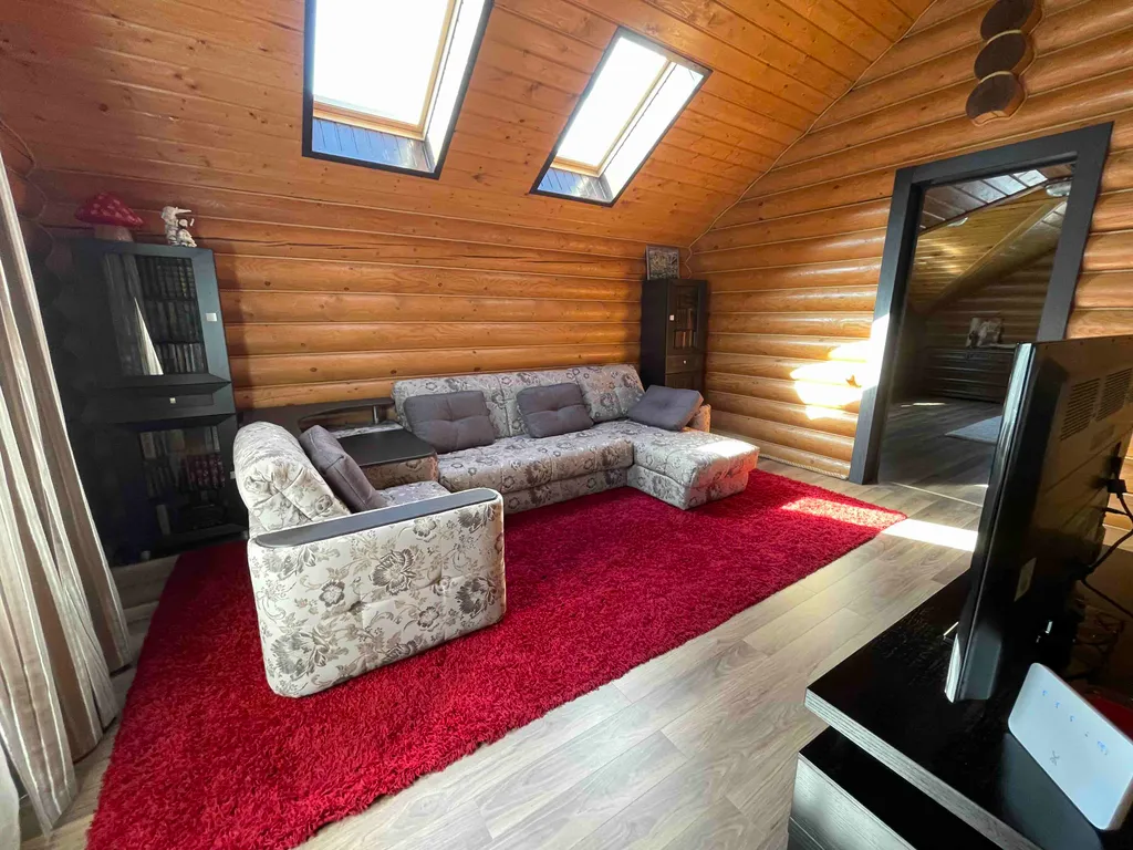 Коттедж Дом из сруба с сауной для семейного отдыха — Софрино