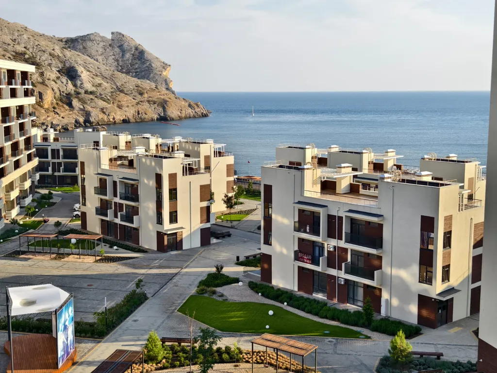 Апартамент у моря на первой линии