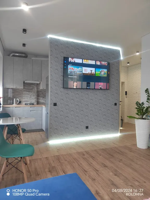 Квартира-студия премиум класса после дизайнерского ремонта — аренда посуточно в Коломна