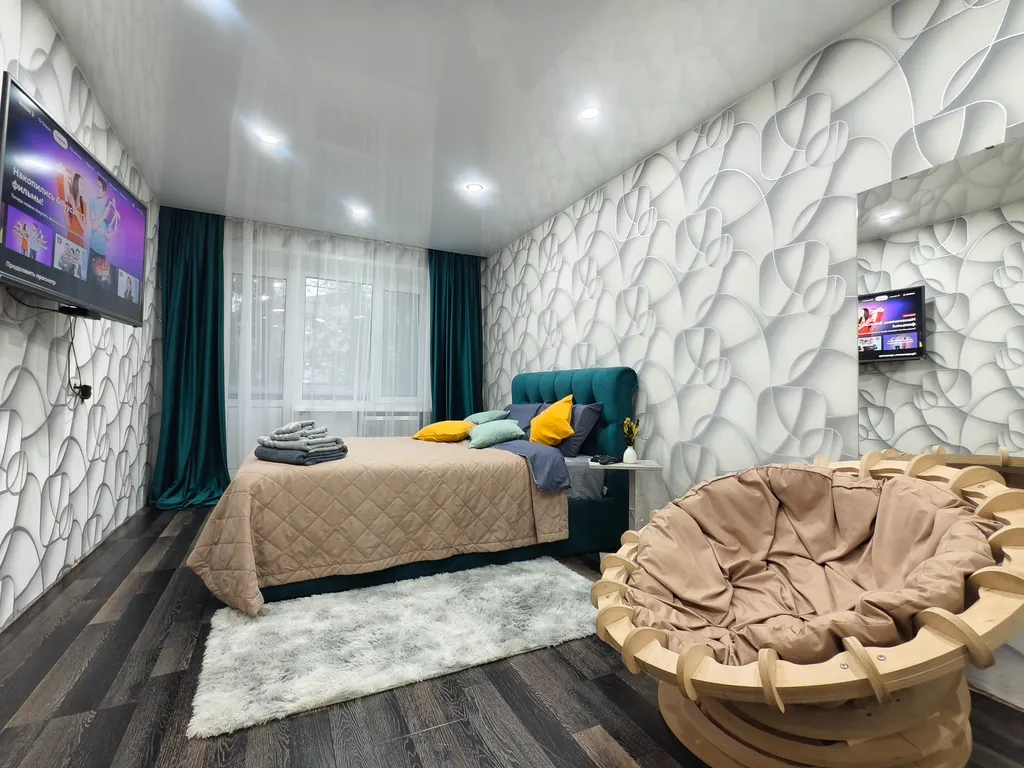 Стильная уютная трёхкомнатная квартира в самом центре