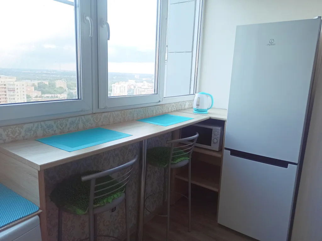 Квартира-студия в ЖК Атмосфера с шикарным видом из окна