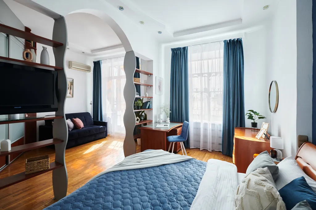 Квартира Квартира Евродвушка с видом на Кремль — Москва