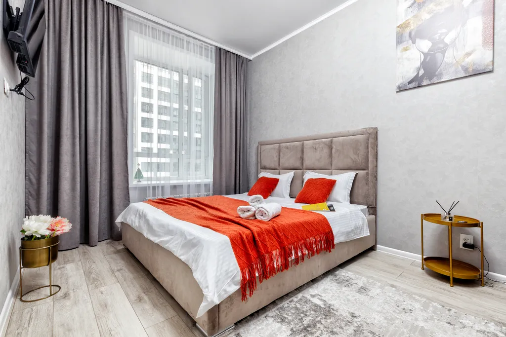 Уютная квартира в центре Левого Берега — аренда посуточно в Астана (Нур-Султан)