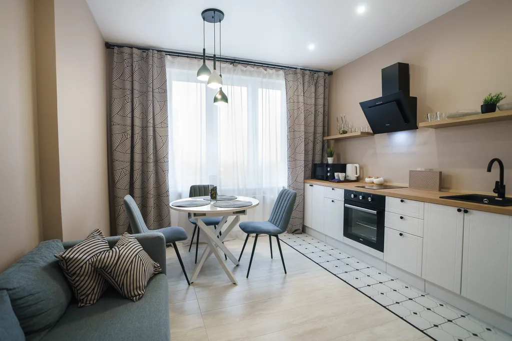 Стильная квартира с евроремонтом