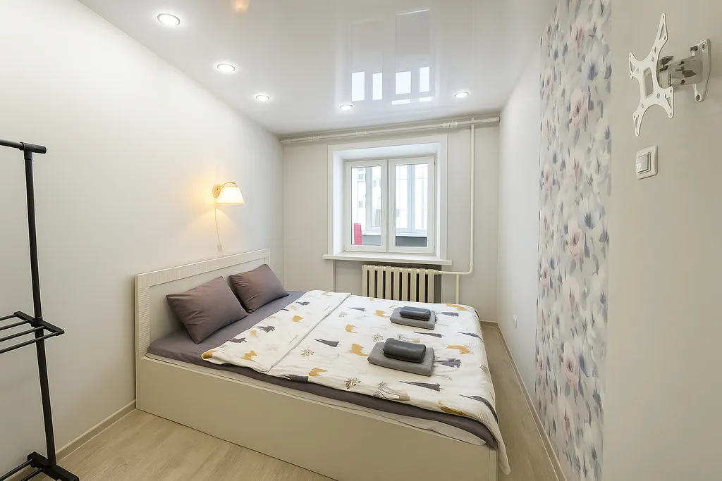 Уютная квартира в спальном районе около парка Гагарина — аренда посуточно в Южно-Сахалинск