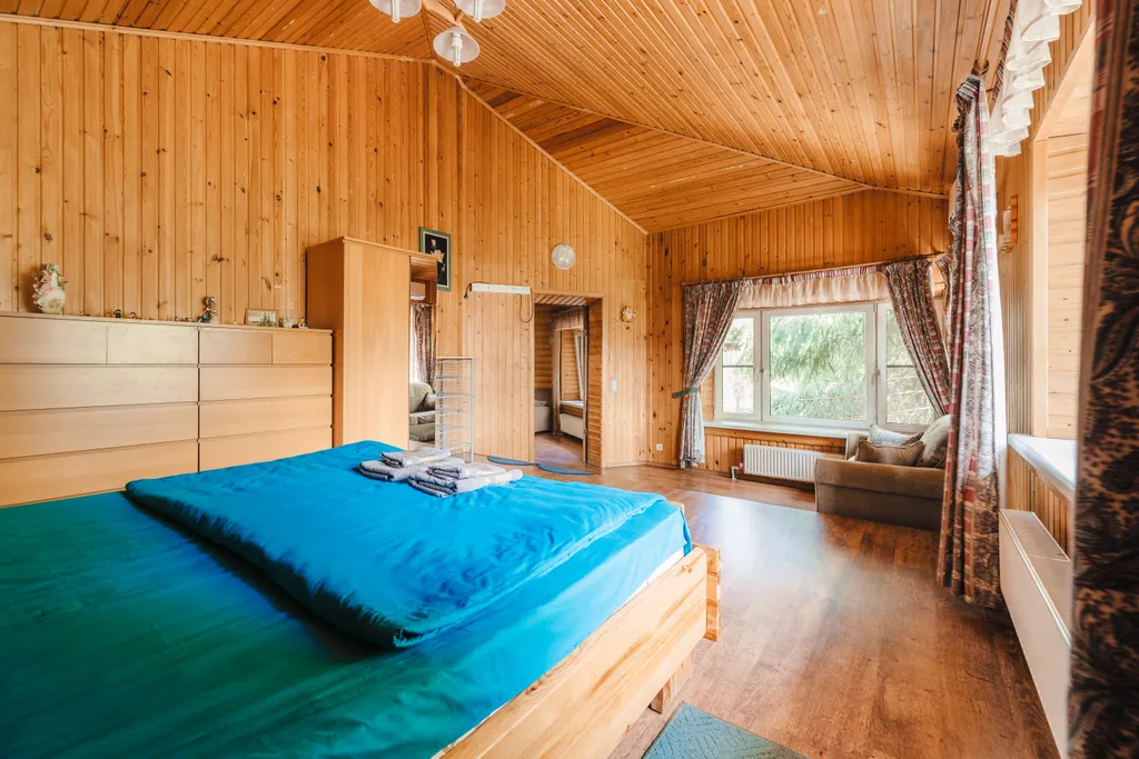 Дом в лесу в русском стиле