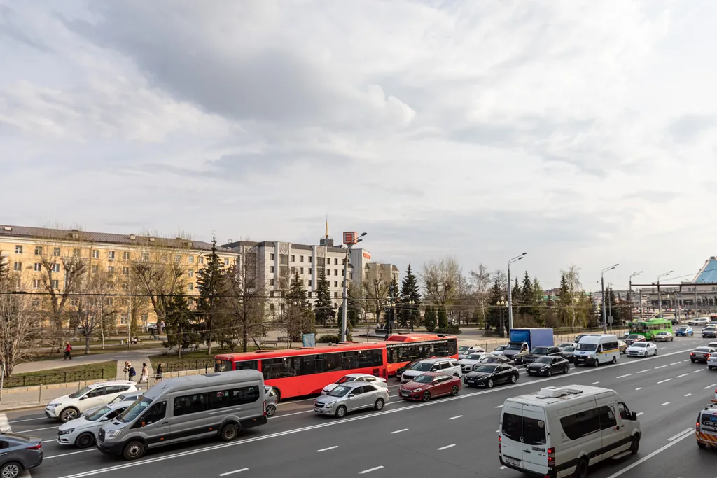 Трёхкомнатные апартаменты в центре городе Казани
