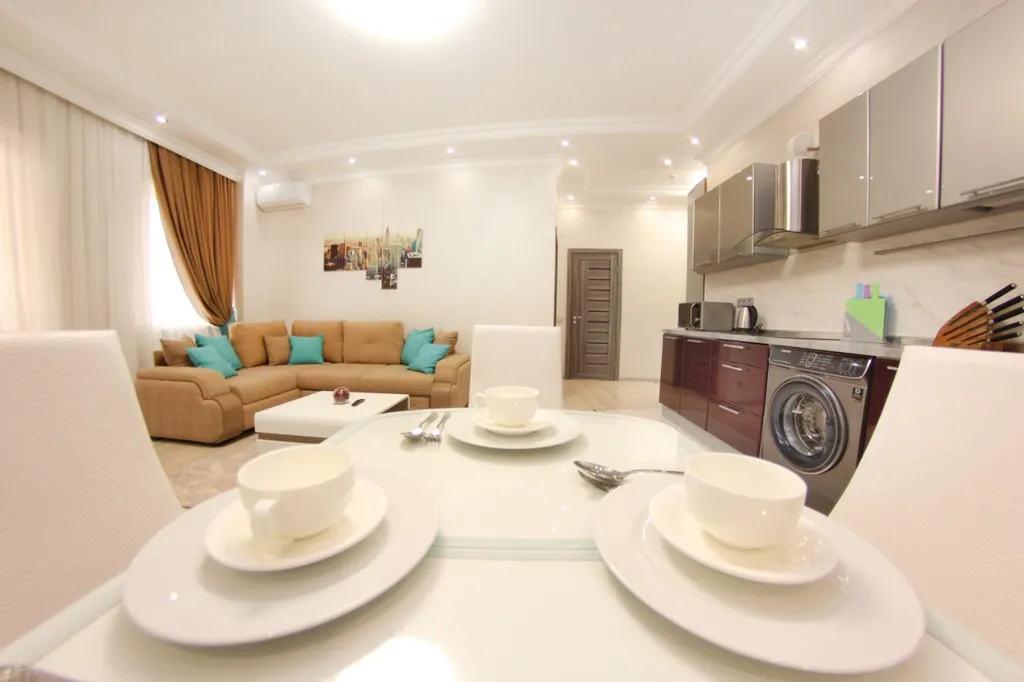 Квартира Уютная двухкомнатная квартира рядом с ТРЦ Мега — Алматы