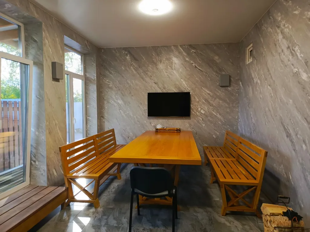 Уютный дом с баней